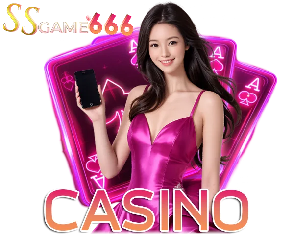 SSGAME666 คาสิโนออนไลน์ครบวงจร รวมบาคาร่า รูเล็ต และเกมสล็อต เล่นง่ายทุกอุปกรณ์